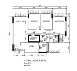 Blk 318C Yishun Greenwalk (Yishun), HDB 4 Rooms #501199741